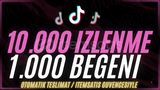 GARANTİLİ⭐TİKTOK 100.000 İZLENME 1.000 BEĞENİ 