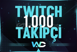 () Twitch 1000 Gerçek Takipçi