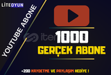 [DÜŞÜŞ YOK] YOUTUBE 1000 ABONE ⭐ GARANTİLİ