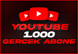 YouTube 1000 Gerçek Abone