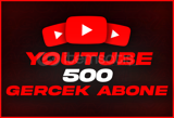 YouTube 500 Gerçek Abone