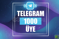 ⭐️ [DÜŞÜŞSÜZ!] 1000 TELEGRAM ÜYE ⭐