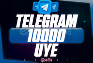 ⭐️ [DÜŞÜŞSÜZ!] 10000 TELEGRAM ÜYE ⭐