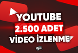 ⭐ [DÜŞÜŞSÜZ] 2.500 VİDEO İZLENME - YOUTUBE ⭐
