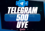⭐️ [DÜŞÜŞSÜZ!] 500 TELEGRAM ÜYE ⭐