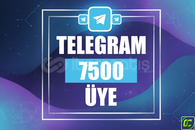 ⭐️ [DÜŞÜŞSÜZ!] 7500 TELEGRAM ÜYE ⭐
