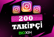 Kalıcı+Ömür Boyu Garantili 200 Instagram Takipçi