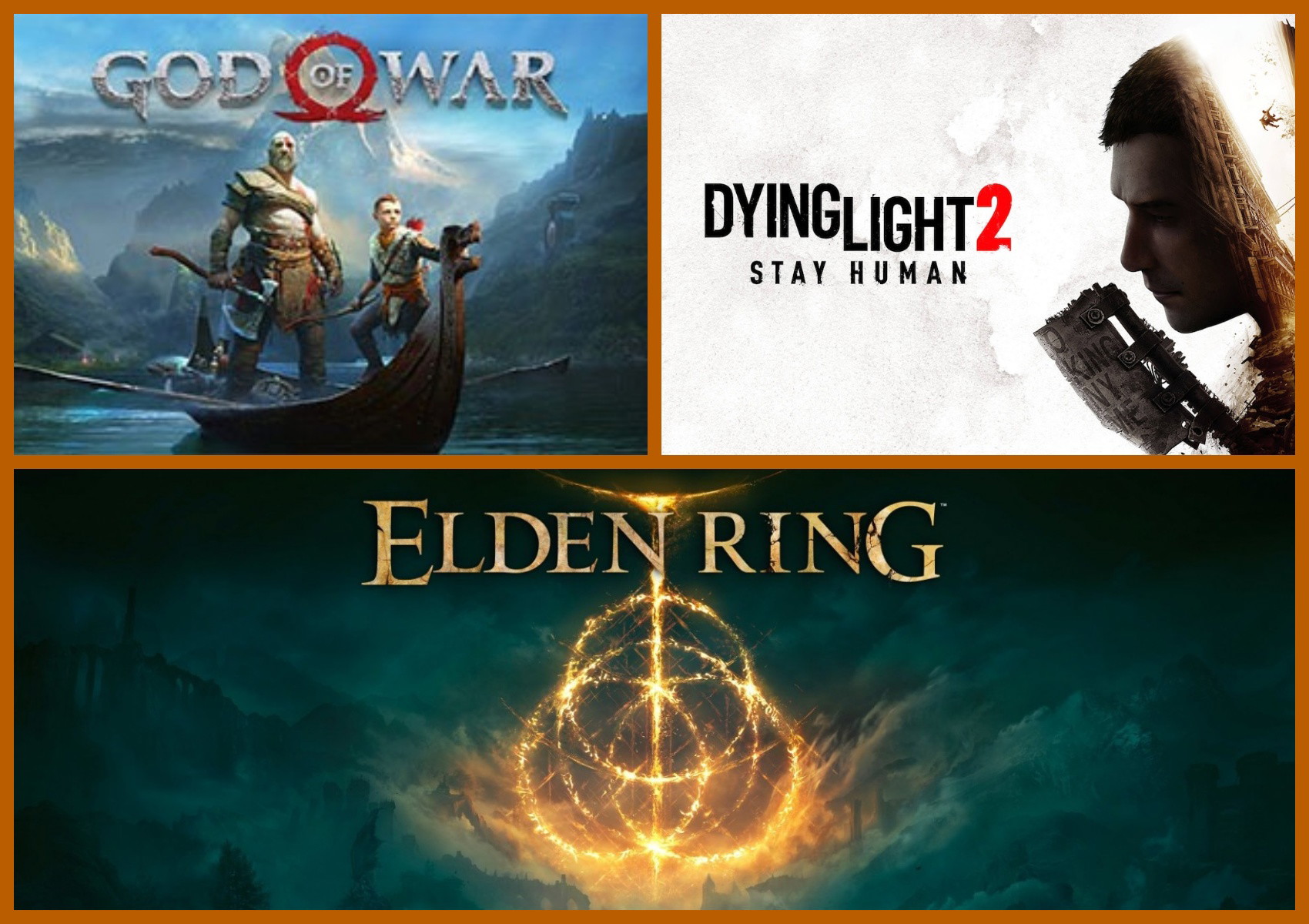 DYİNG LİGHT 2 + ELDEN RİNG + GOD OF WAR  DYİNG LİGHT 2 + ELDEN RİNG + GOD OF WAR
