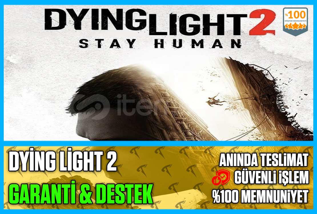 ⭐️☘️Dying Light 2❤️Garanti & Sorunsuz❤️ ⭐️☘️Dying Light 2❤️Garanti & Sorunsuz❤️