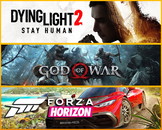 Dying Light 2 + God Of War + Forza 5 Premium