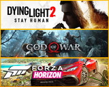 Dying Light 2 + God Of War + Forza 5 Premium