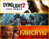 Dying Light 2 + God Of War + FAR CRY 6