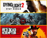 Dying Light 2 Stay Human + God Of War + RDR 2