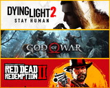 Dying Light 2 Stay Human + God Of War + RDR 2