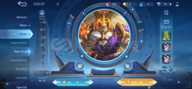 Dyrroth chou kof büyülü çark mistik