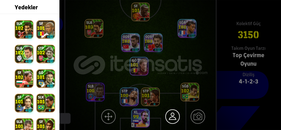 E football 3150 güç nadir oyuncular+bombacılar E football 3150 güç nadir oyuncular+bombacılar