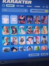E-posta değişenli fortnite hesabı