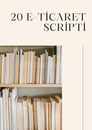 E-Ticaret Scripti 1 adet