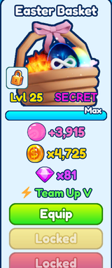 EASTER BASKET BUBBLE GUM SIMULATOR INF