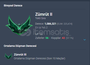 Ebedili EUW Zümrüt 2 hesap