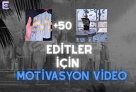⭐Editleriniz İçin Motivasyon Video Pack⭐+50