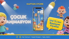 Çocuk Animasyonu & Shorts | Kaptan Store