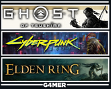 Cyberpunk 2077 + Ghost of Tsushima + Elden Ring