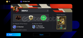 Efootbal 2026 hesap 3222 KG 3.klasman 