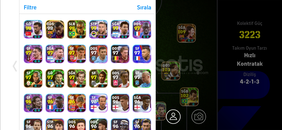 EFootbal Hesabı 3223 Kolektif Güç 