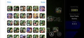 Efootbal mobile satılık hesap tek bağ