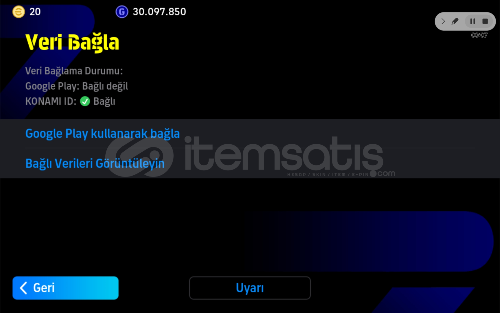Efootball 2026 mobile Hesap  Efootball 2026 mobile Hesap