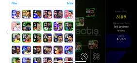 Efootball 23 ten kalan hesap