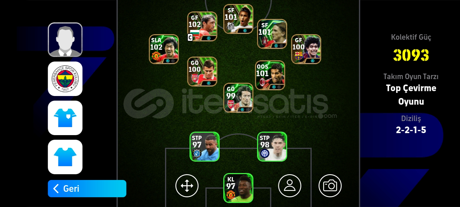 Efootball 3098kg hesap Efootball 3098kg hesap