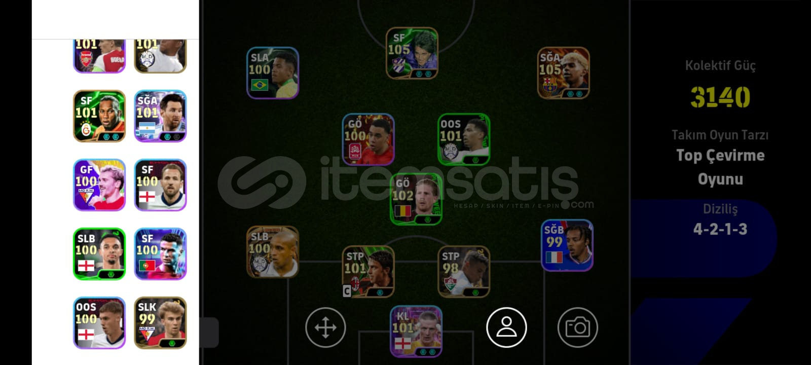 EFOOTBALL 3140 KG HESAP EFOOTBALL 3140 KG HESAP