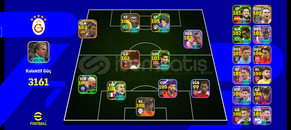 eFootball 3161 Kolektif güçlü hesap satılıktır 