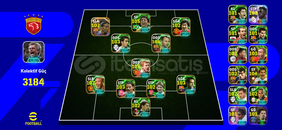 Efootball 3185 KG Bombacılı Efsane Hesap