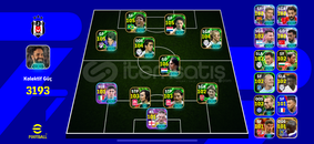 Efootball 3193KG Hesap