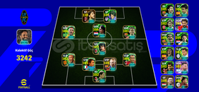 EFOOTBALL 3242 KOLEKTİF GÜÇLÜ HESAP