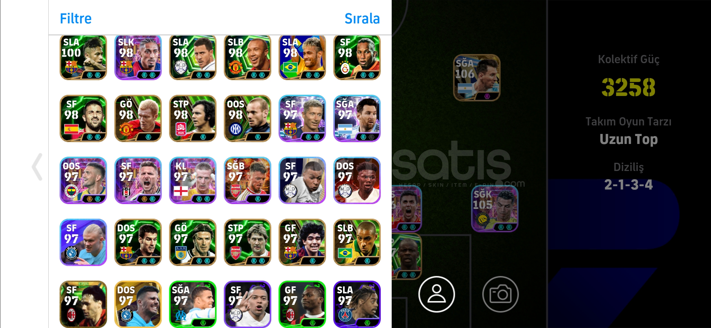 ⚡️Pes 3260 KG Rezervi Müq Hesap⚡️ ⚡️Pes 3260 KG Rezervi Müq Hesap⚡️