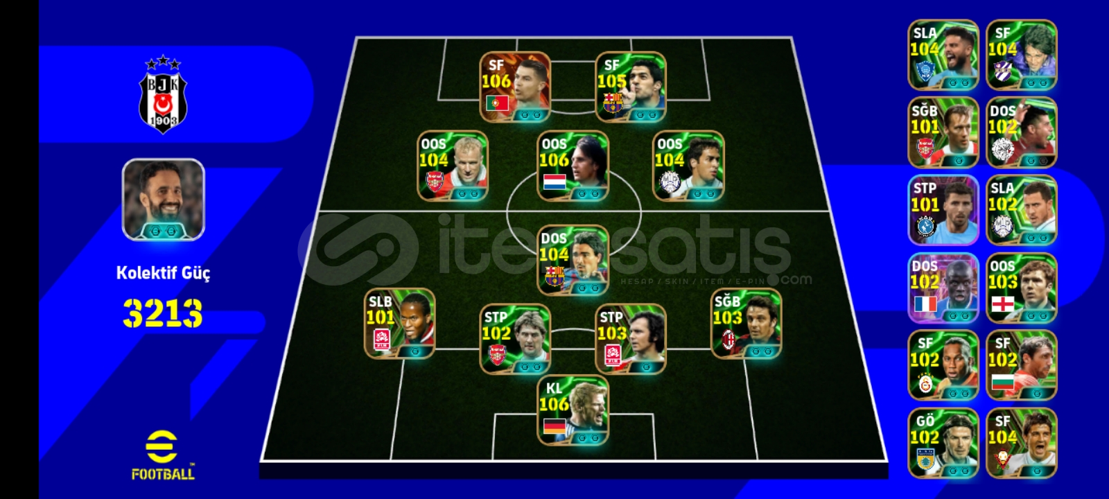 Efootball bol epicli nadir hesap Efootball bol epicli nadir hesap