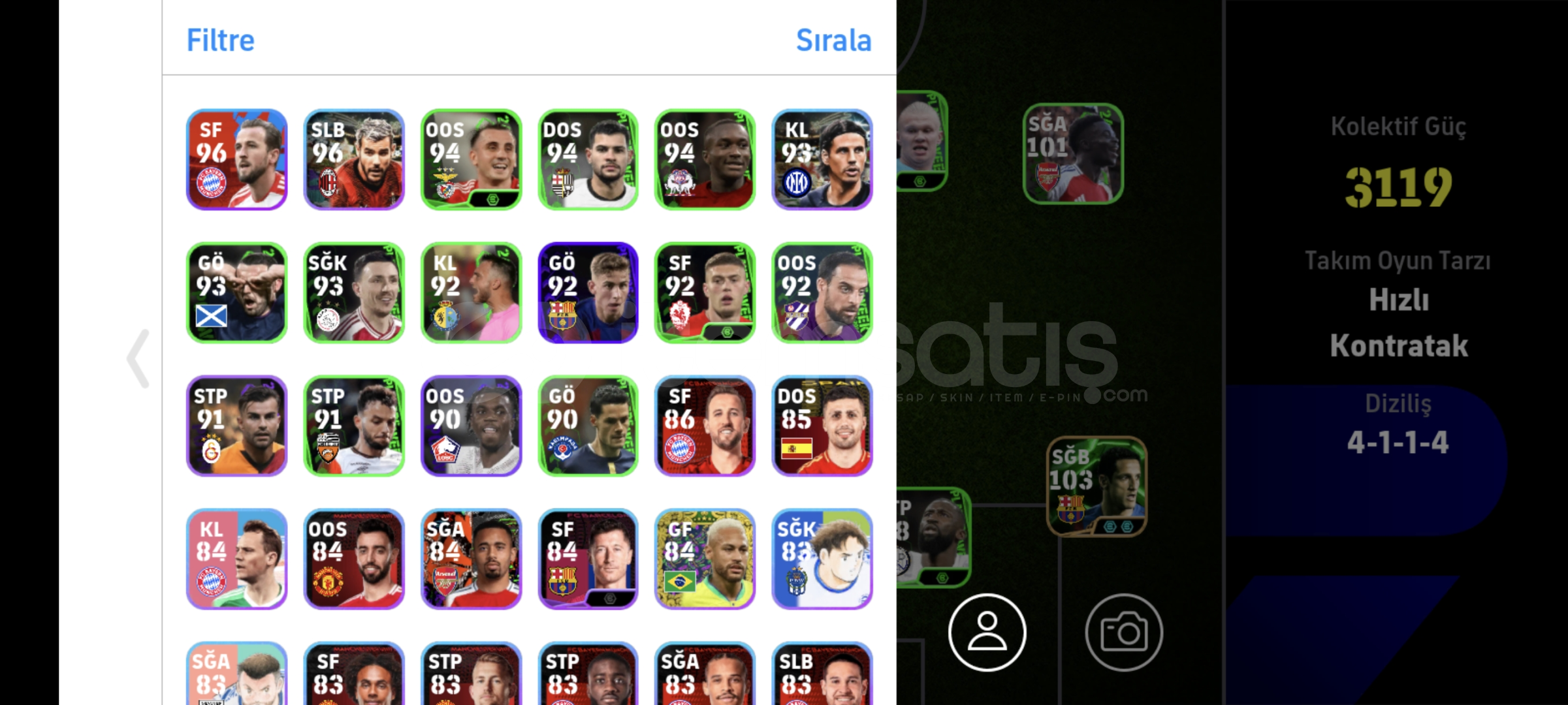 Efootball hesabı 3119 kolektif güç tek bağ  Efootball hesabı 3119 kolektif güç tek bağ