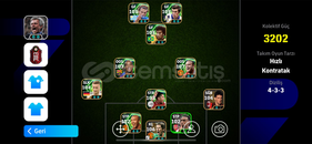 eFootball hesabı 3202 