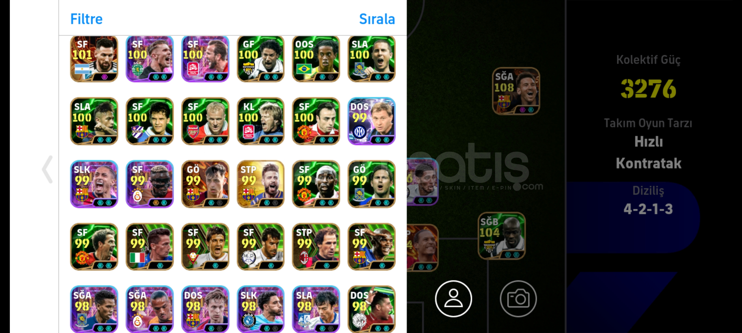 EFootball Hesabı – Profesyonel Kadro EFootball Hesabı – Profesyonel Kadro