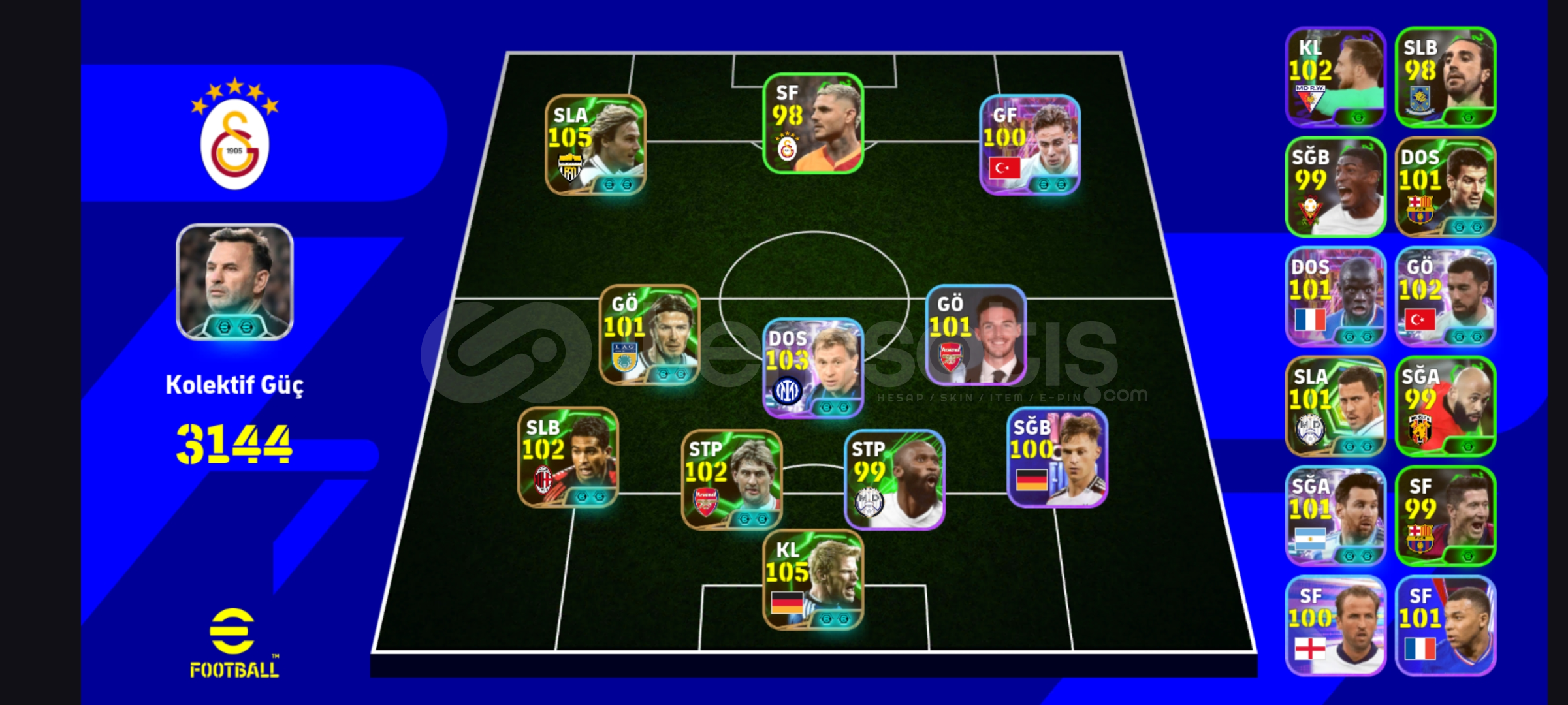 eFootball Hesabı Sahibinden  eFootball Hesabı Sahibinden