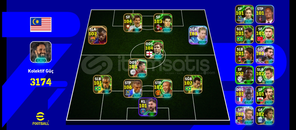 Efootball Hesap 2 Bombacı 3174 Kg 