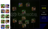 Efootball hesap 2025 3158 kolektif güç 