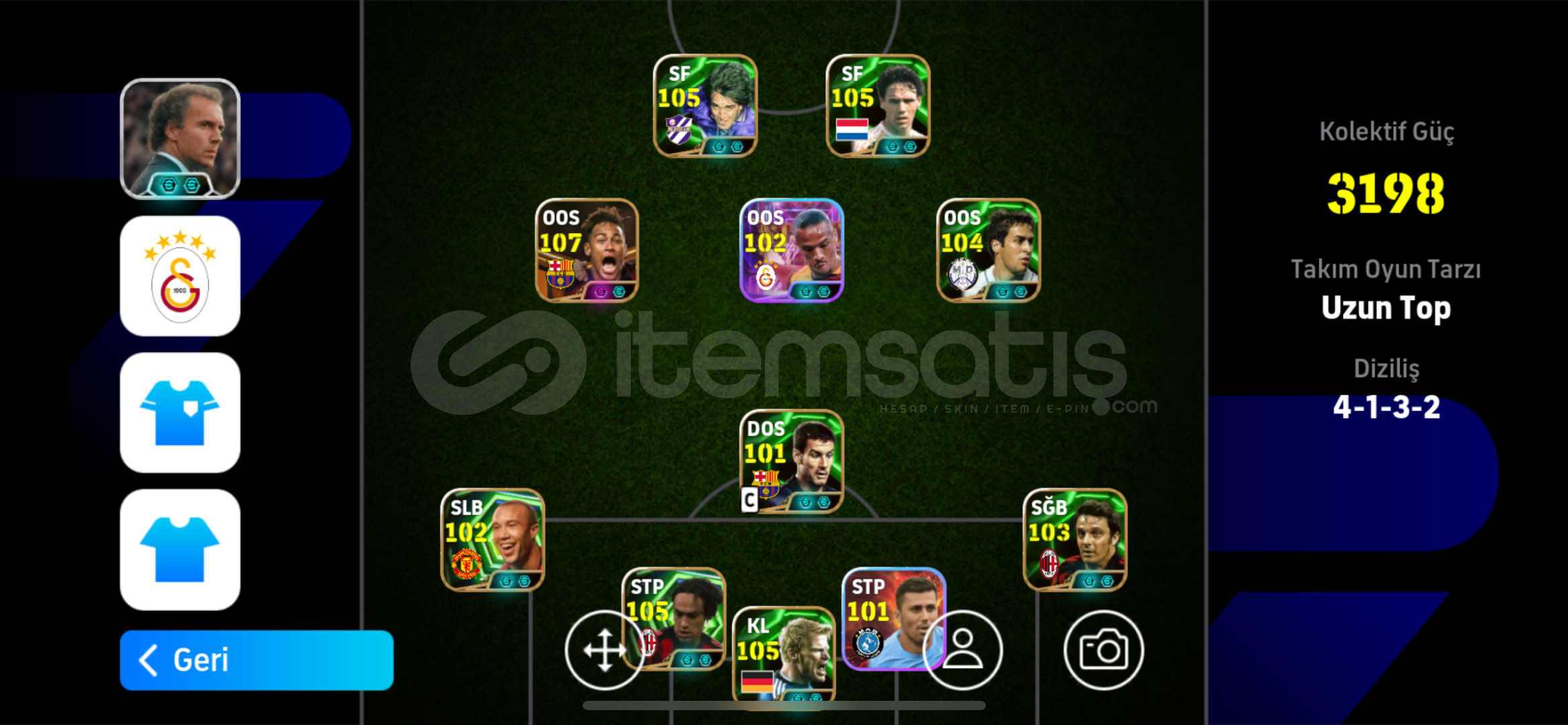 EFOOTBALL HESAP SATIŞI 3198 KG!!! EFOOTBALL HESAP SATIŞI 3198 KG!!!