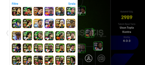 eFootball Mobile 26 Sahibinden Emek Hesabı 