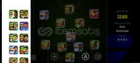 Efootball mobile 3180 107ROONEY 103 ETO 104 ZİCO