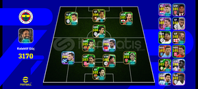 Efootball Mobile muhteşem hesap